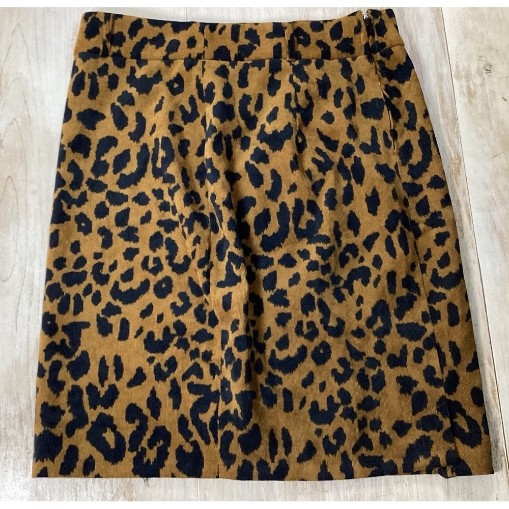 Have Leopard Print Mini Skirt in Brown and Black